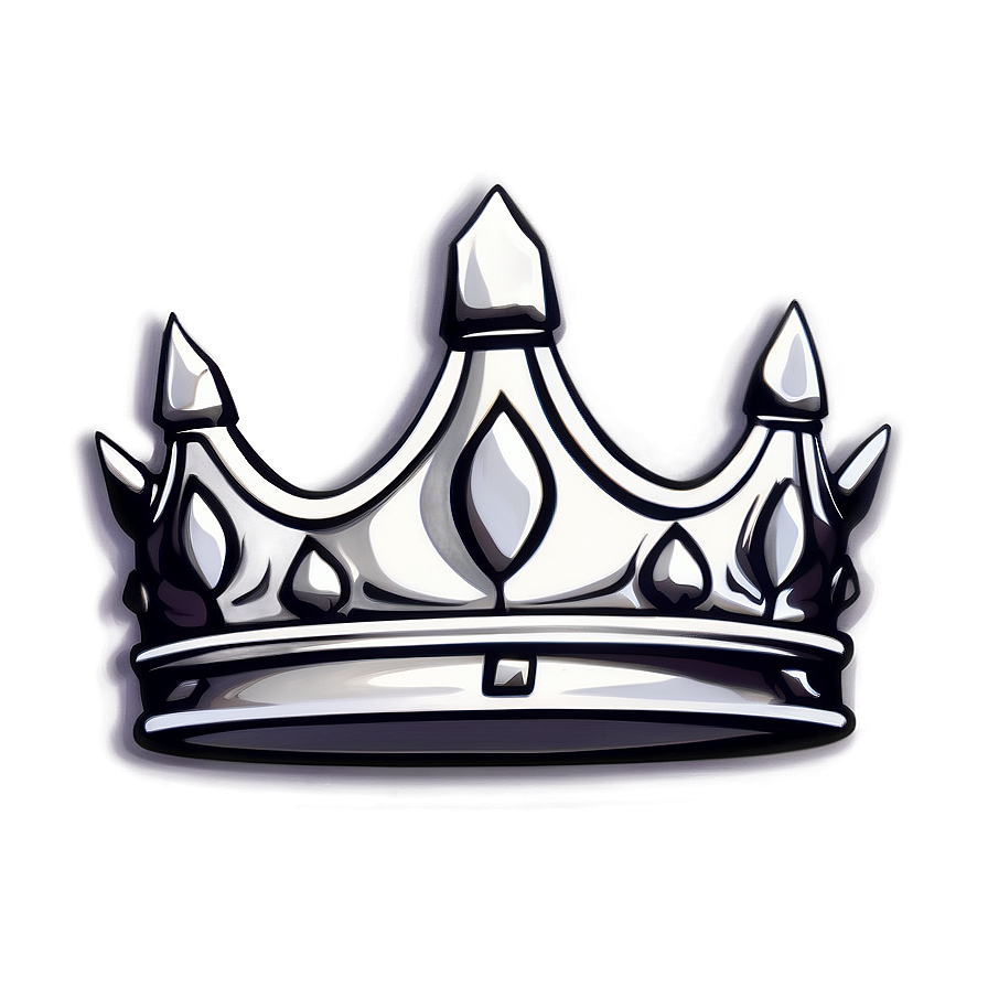 Regal White Crown Clipart Png Hfw