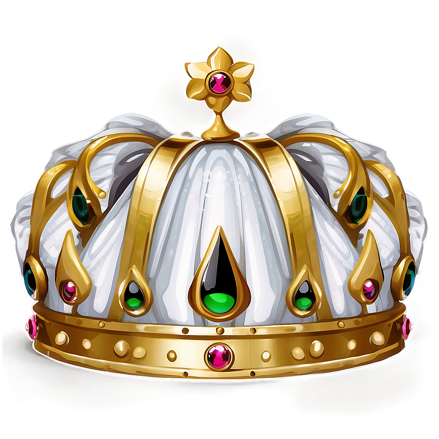 Regal White Crown Clipart Png Luq63