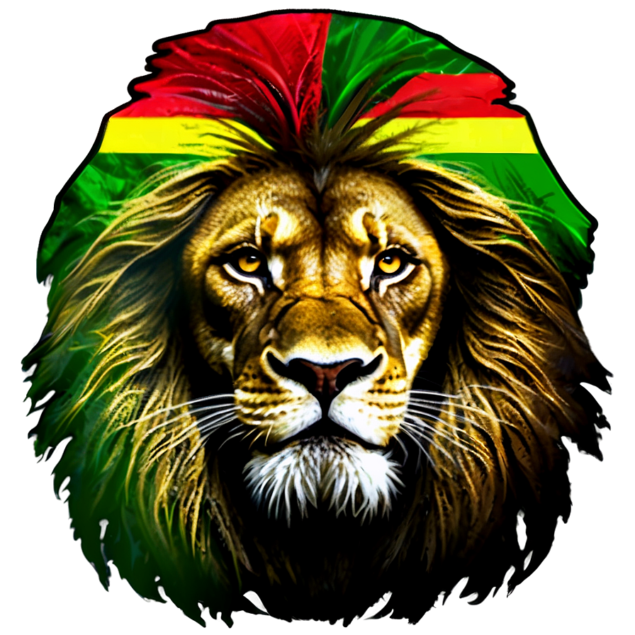 Reggae Rasta Lion Png Egk