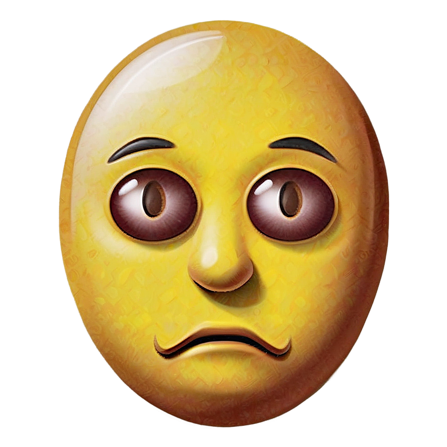 Regretful Emoji Png Eca68