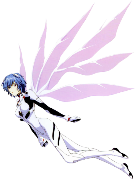 Rei Ayanamiwith Wings Evangelion