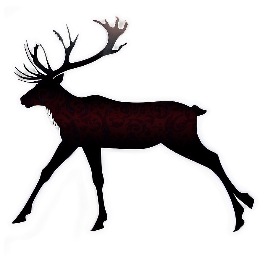 Reindeer Silhouette Png Ijl