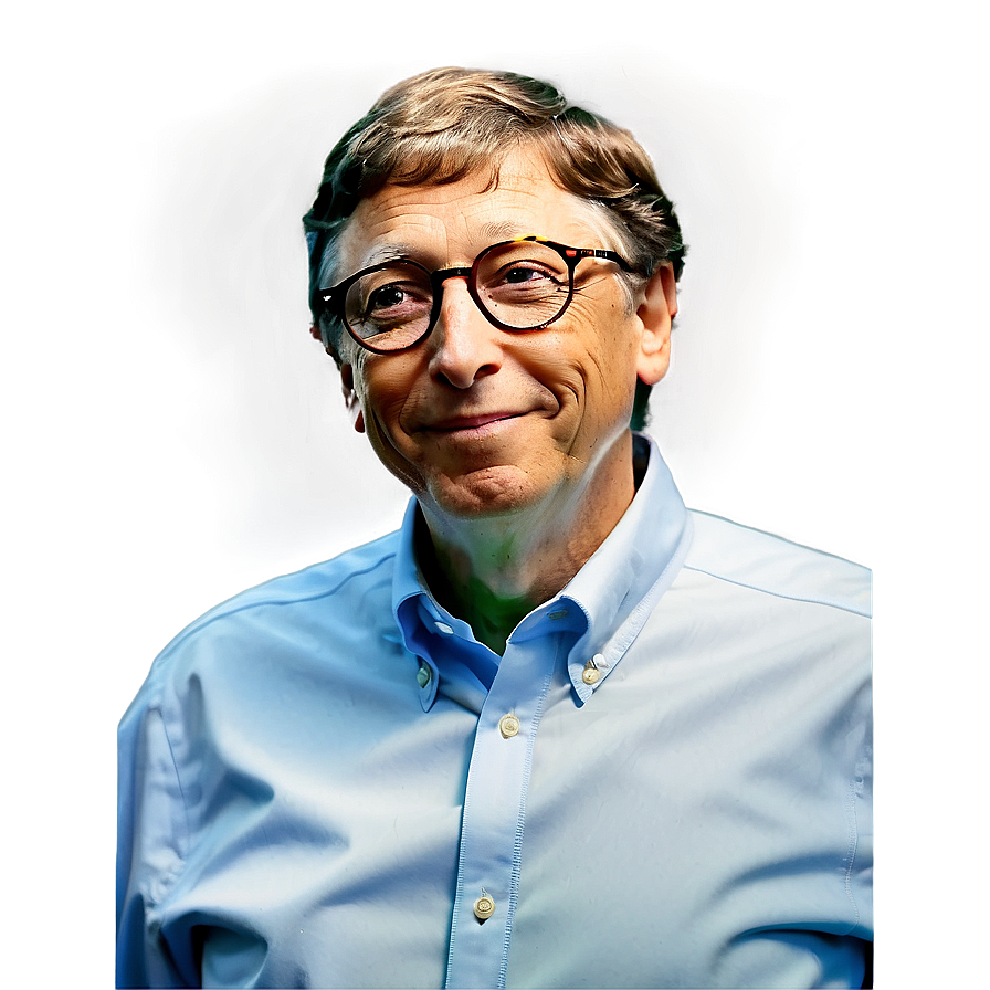 Relaxed Bill Gates Png Die51