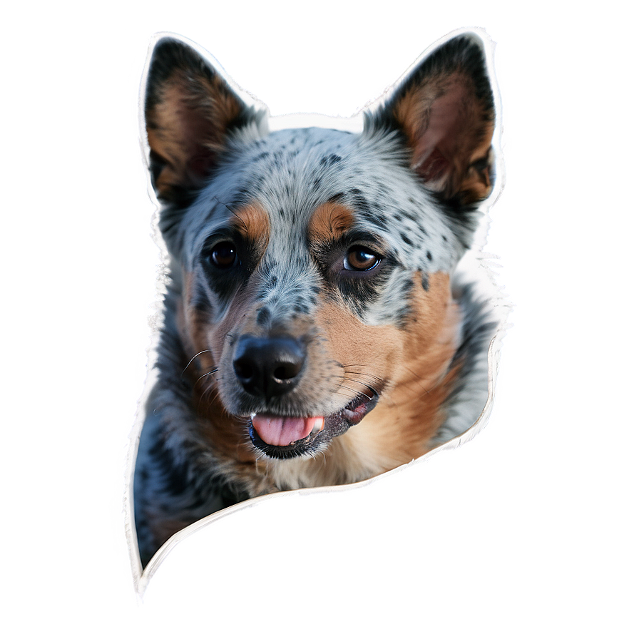 Relaxed Blue Heeler Png Gws