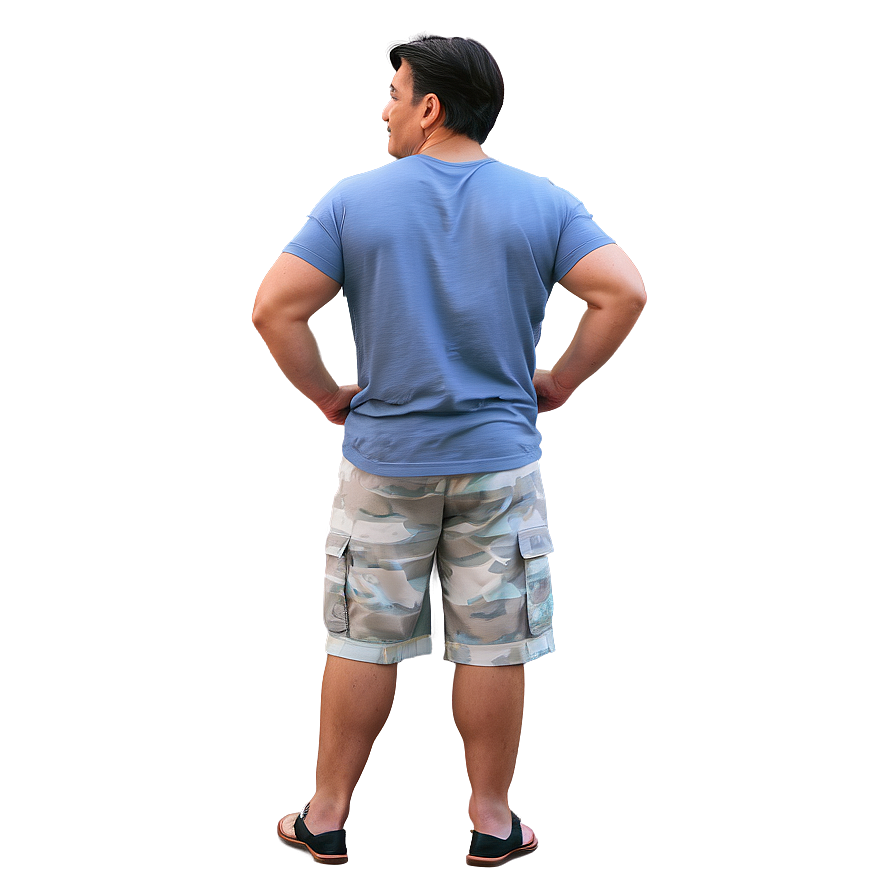 Relaxed Dad Bod Chill Png Bdl35