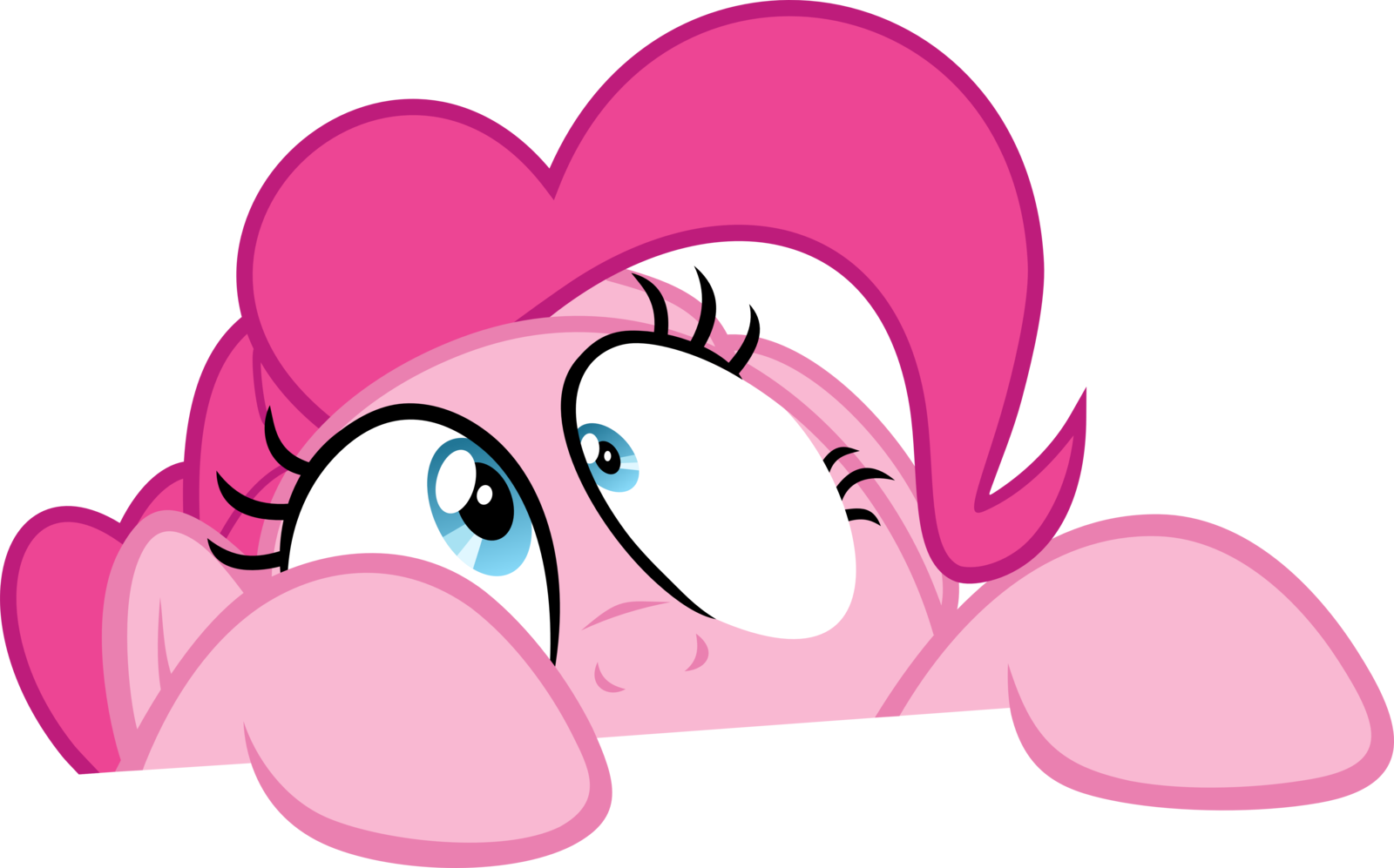 Relaxed Pinkie Pie Vector