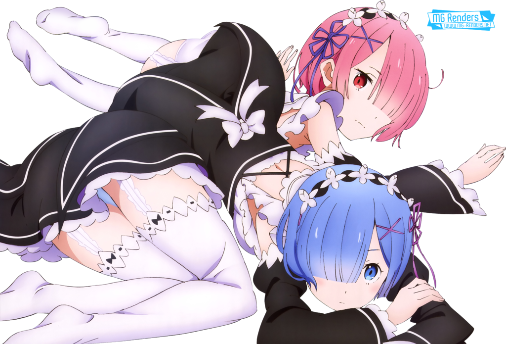 Remand Ram Re Zero Maid Twins