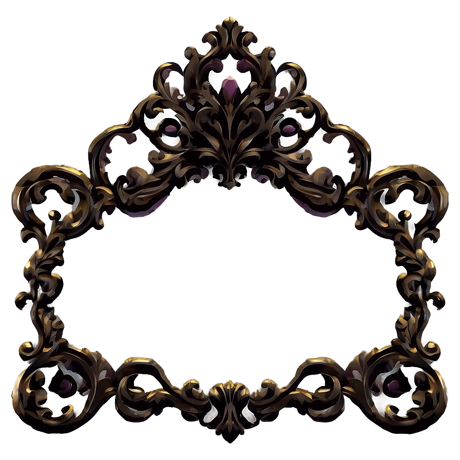 Renaissance Ornate Frame Png 81