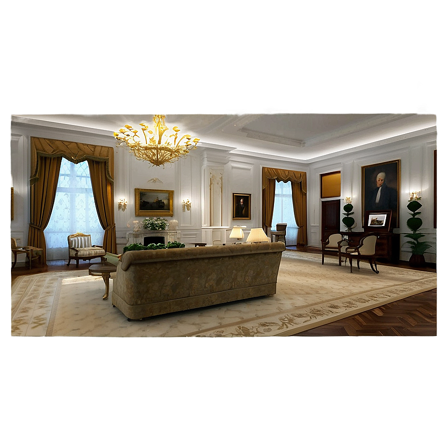 Renovated White House Interior Png 78