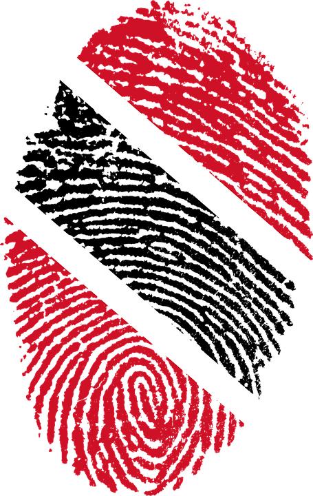 Republic Day Fingerprint Flag Art