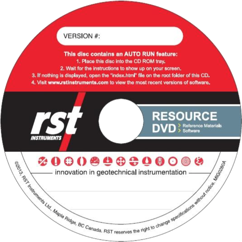 Resource D V D Software Geotechnical Instrumentation