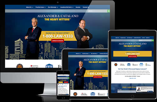 Responsive Law Firm Website Design