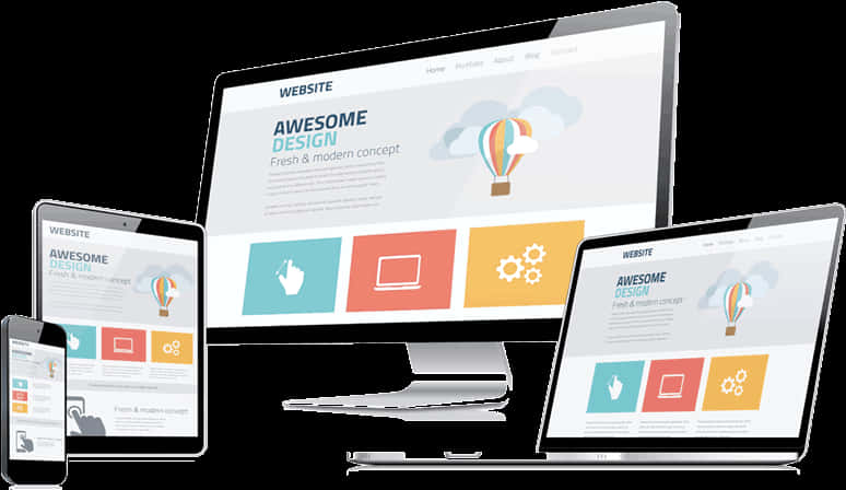 Responsive Web Design Display