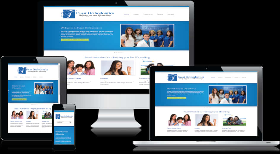 Responsive Web Design Orthodontics Practice