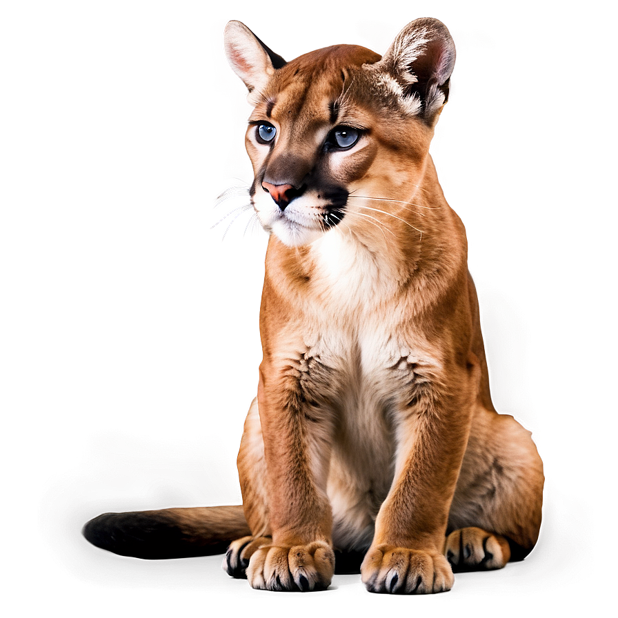 Resting Cougar Png 06202024