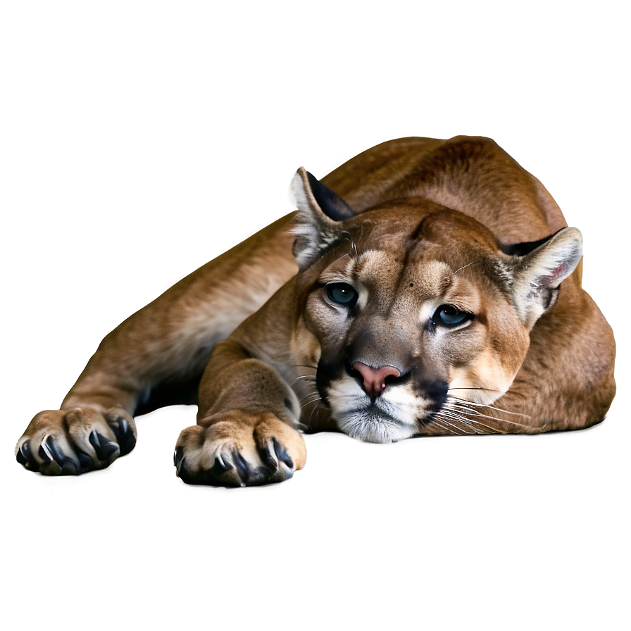 Resting Cougar Png Ovp52