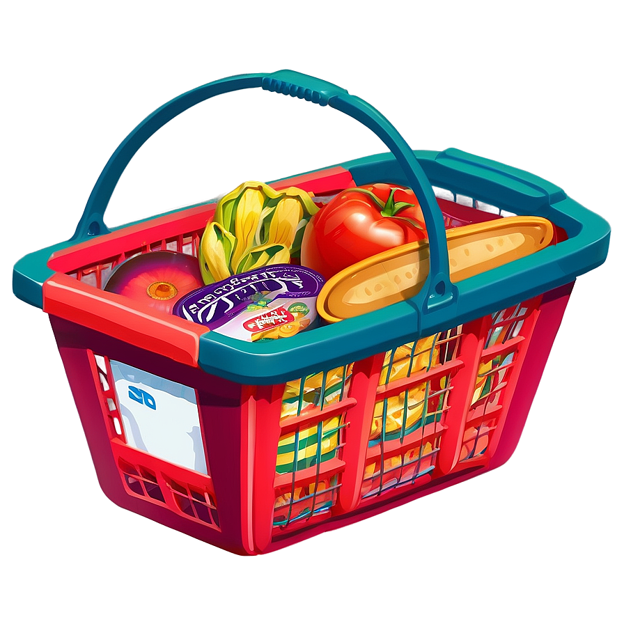 Retail Shopping Basket Png 66