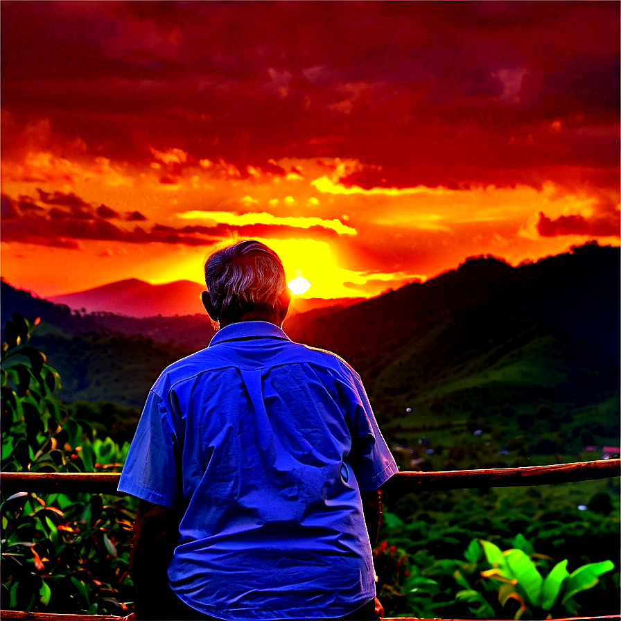 Retirement Sunset View Png 06112024