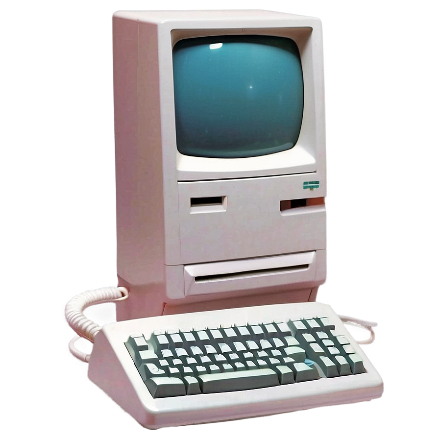 Retro 90s Desktop Computer Png 6