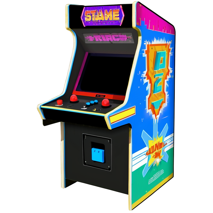 Retro Arcade Cabinet Png 98