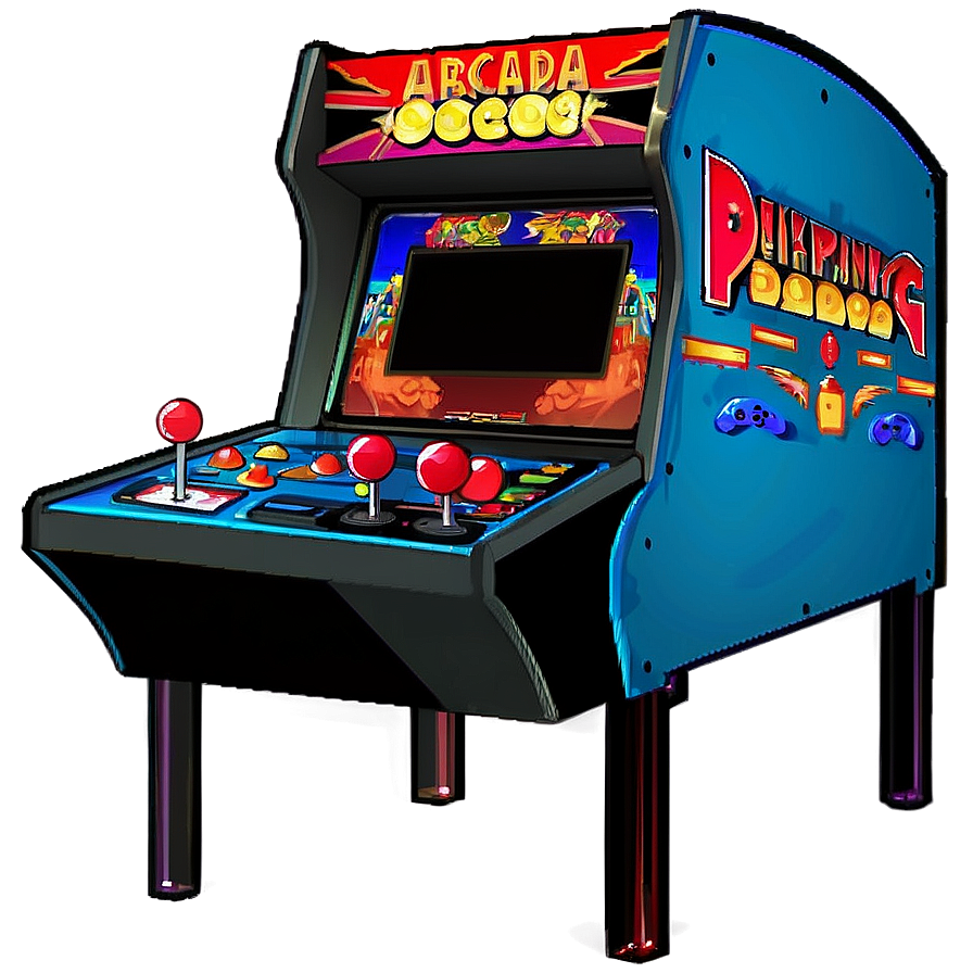 Retro Arcade Game Png Sol