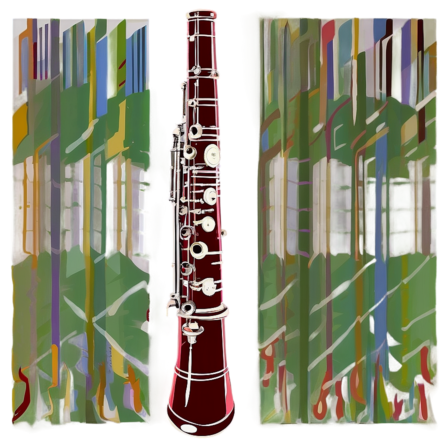 Retro Bassoon Poster Png Lbd