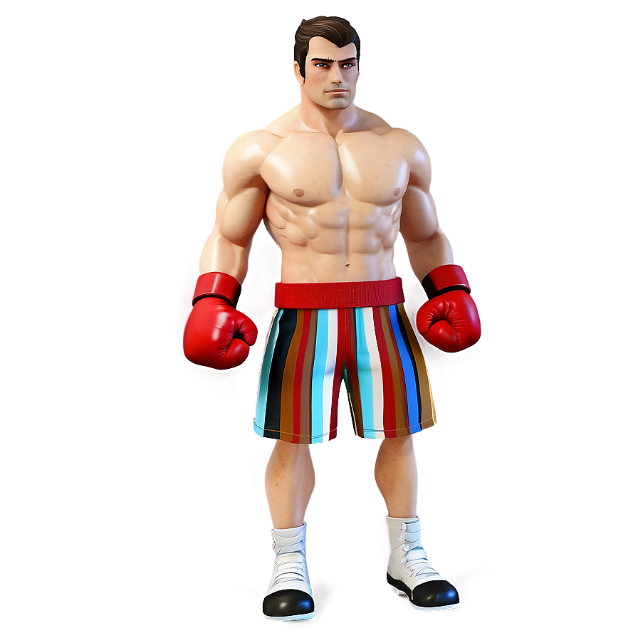 Retro Boxer Outfit Png Yud89