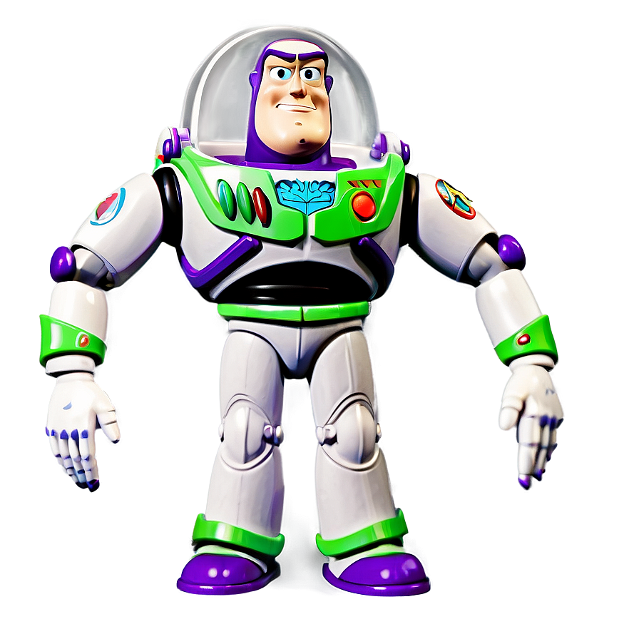 Retro Buzz Lightyear Toy Png 24