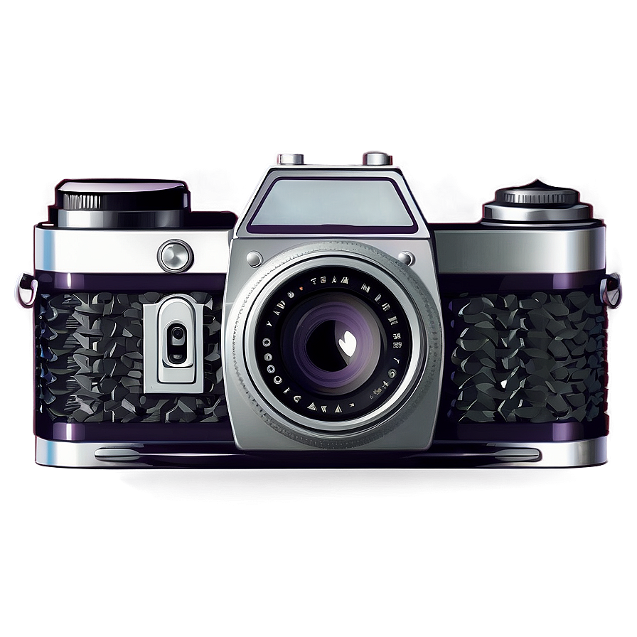 Retro Camera Design Png 06212024