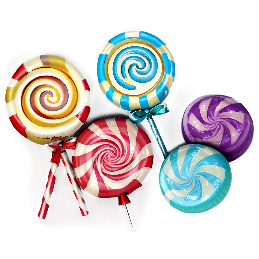 Retro Candies Png Lar