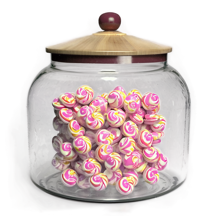 Retro Candy Jar Png 25