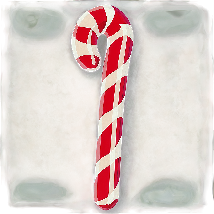 Retro Christmas Candy Cane Png 06252024