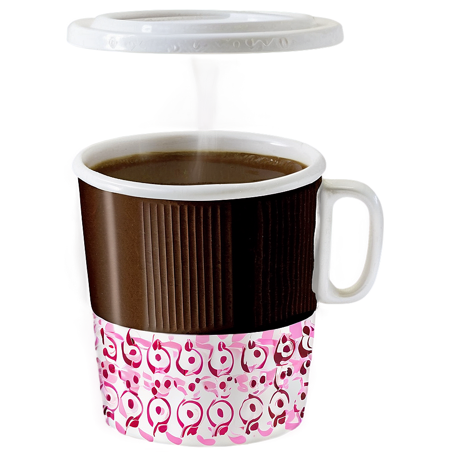 Retro Coffee Cup Png 05242024