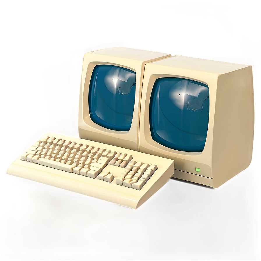 Retro Computer Device Png Chd36