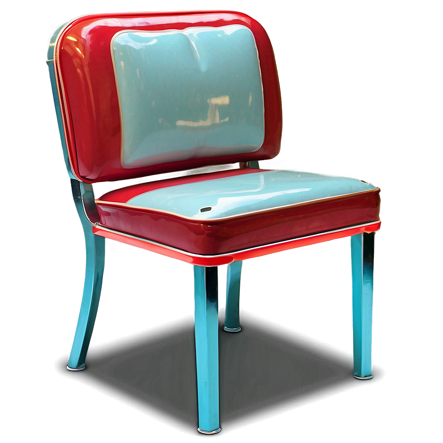 Retro Diner Silla Png Bhc41