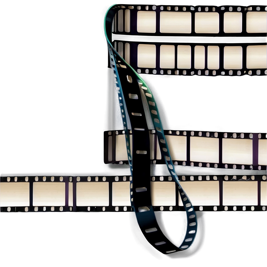 Retro Film Strip Png 05232024