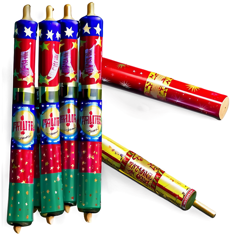 Retro Firecrackers Advertisement Png 72