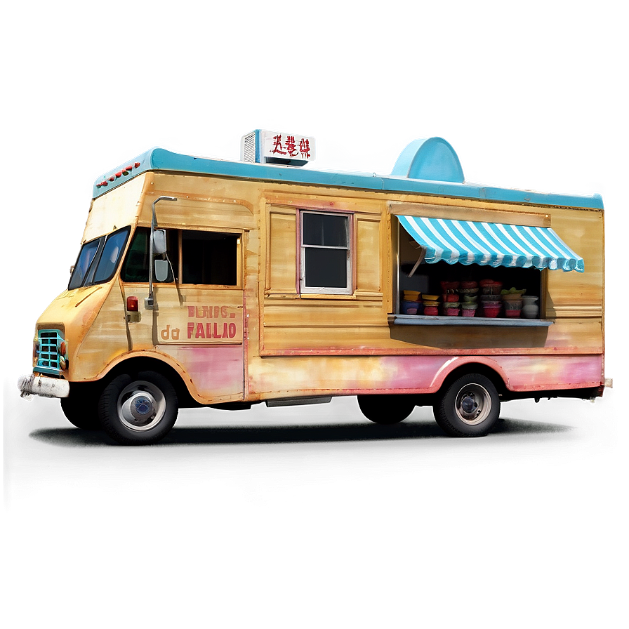 Retro Food Truck Png 47