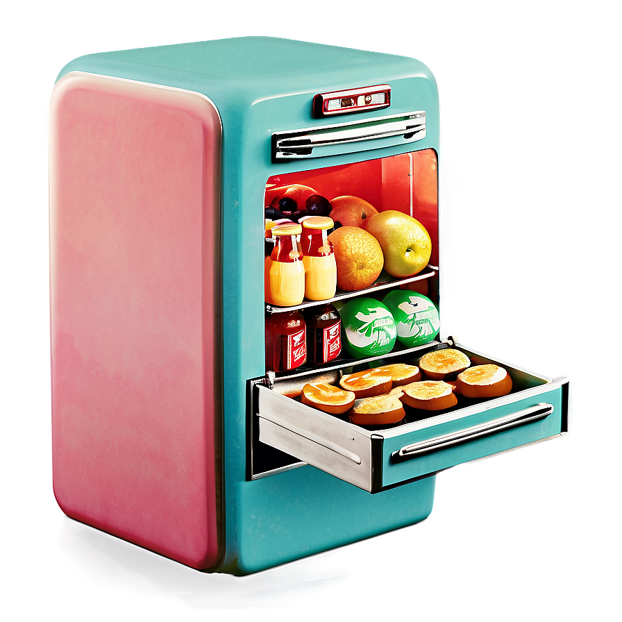 Retro Fridge Png 22