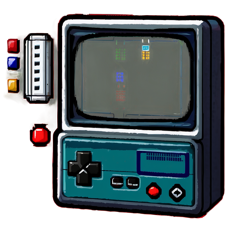 Retro Game Screen Png Swv36