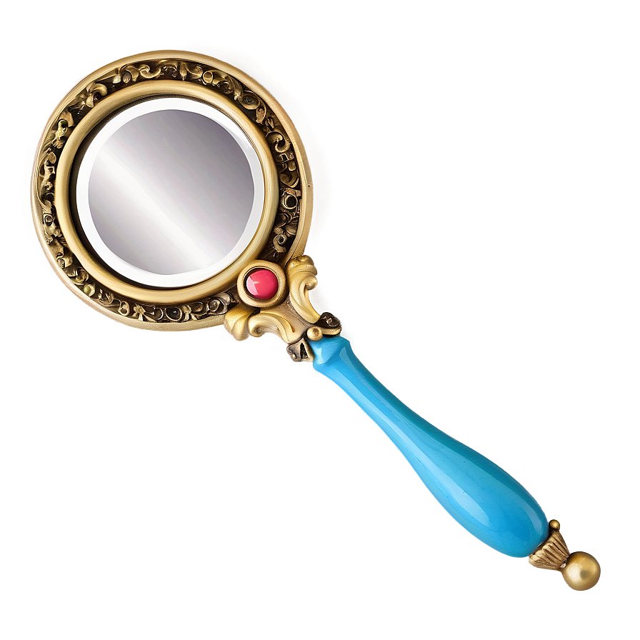 Retro Hand Mirror Png 22