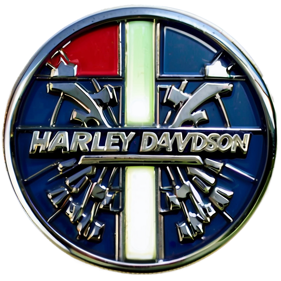 Retro Harley-davidson Badge Png 99