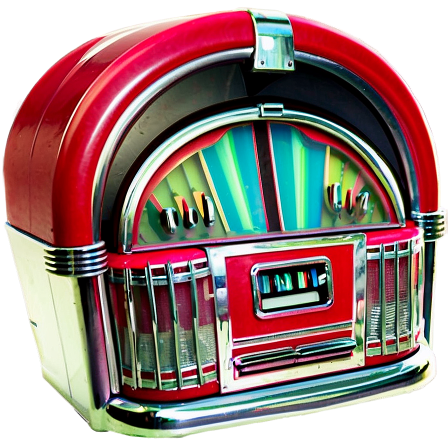 Retro Jukebox Machine Png Mpt64