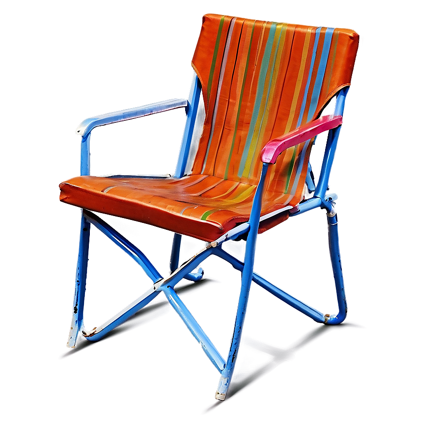 Retro Lawn Chair Png 06132024