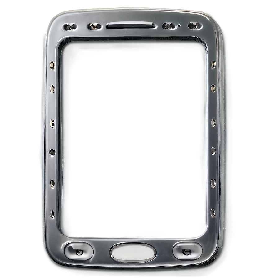 Retro Mobile Phone Frame Png Bxp