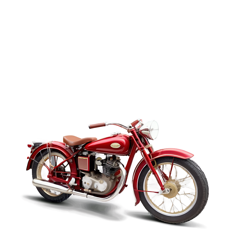 Retro Motorbike Png 06242024