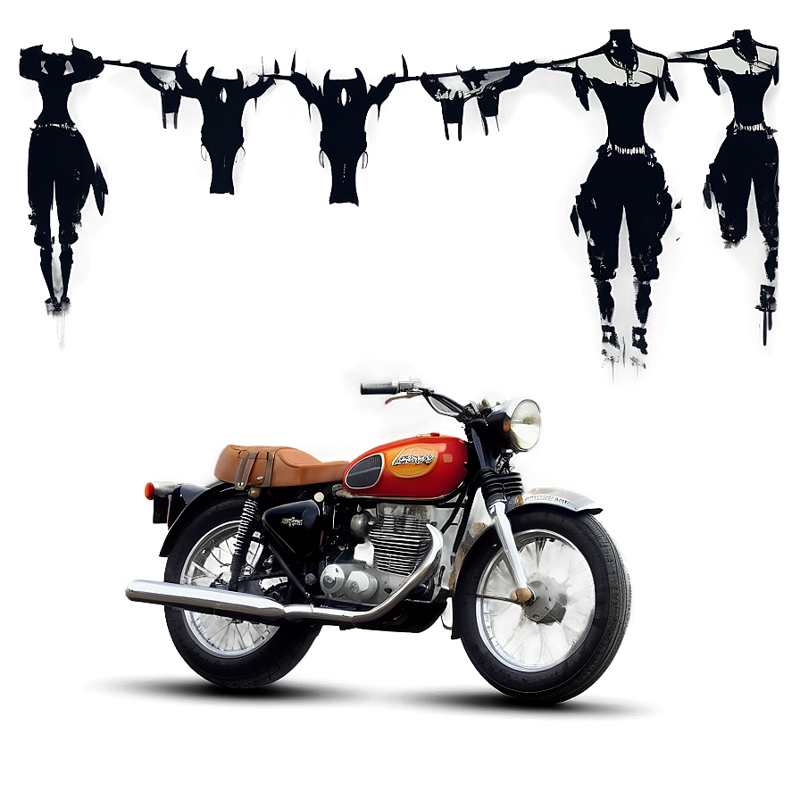 Retro Motorbike Png 06242024