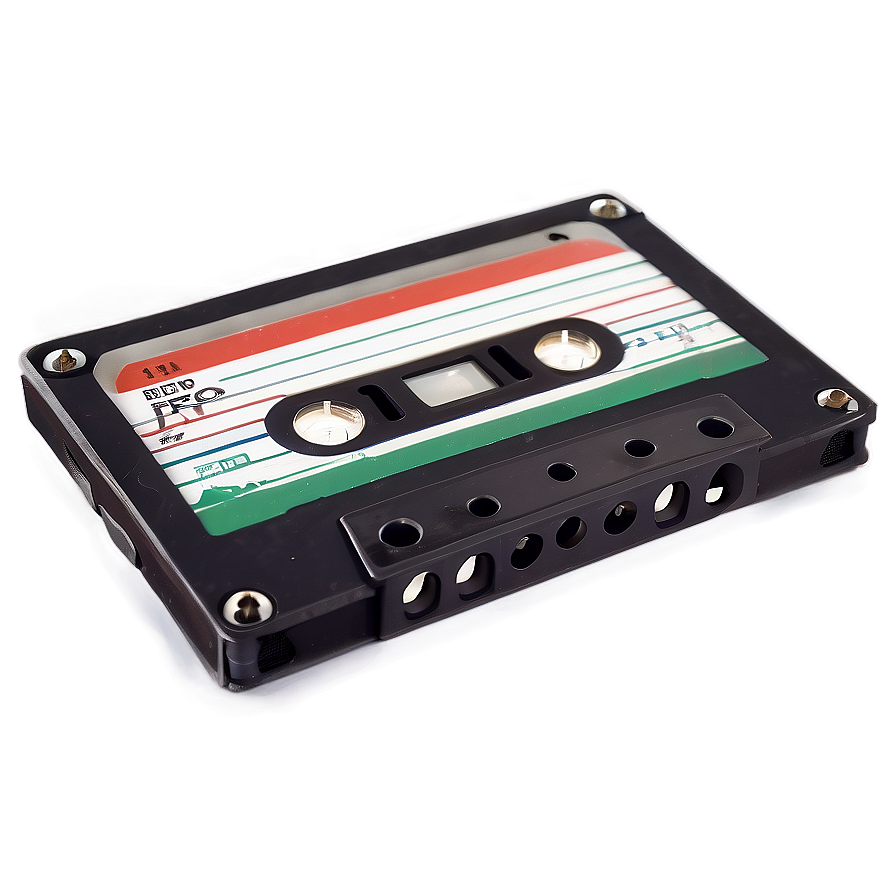 Retro Music Cassette Png 05252024