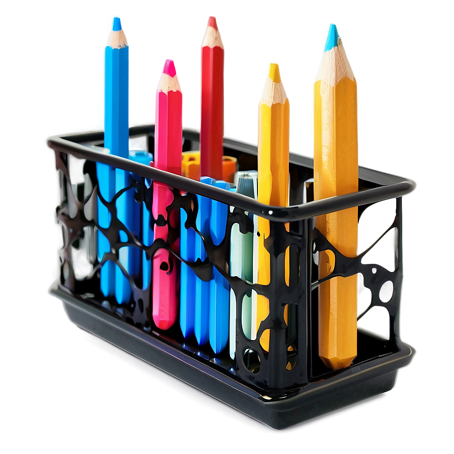 Retro Pencil Holder Png 54