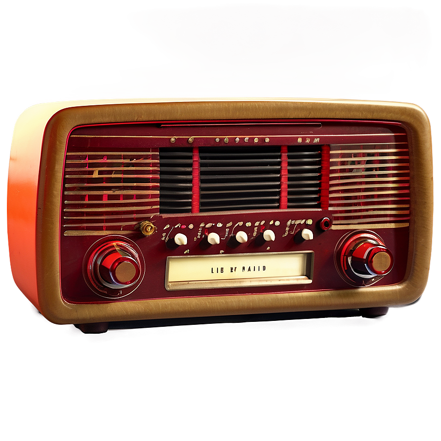 Retro Pop Radio Png Gve